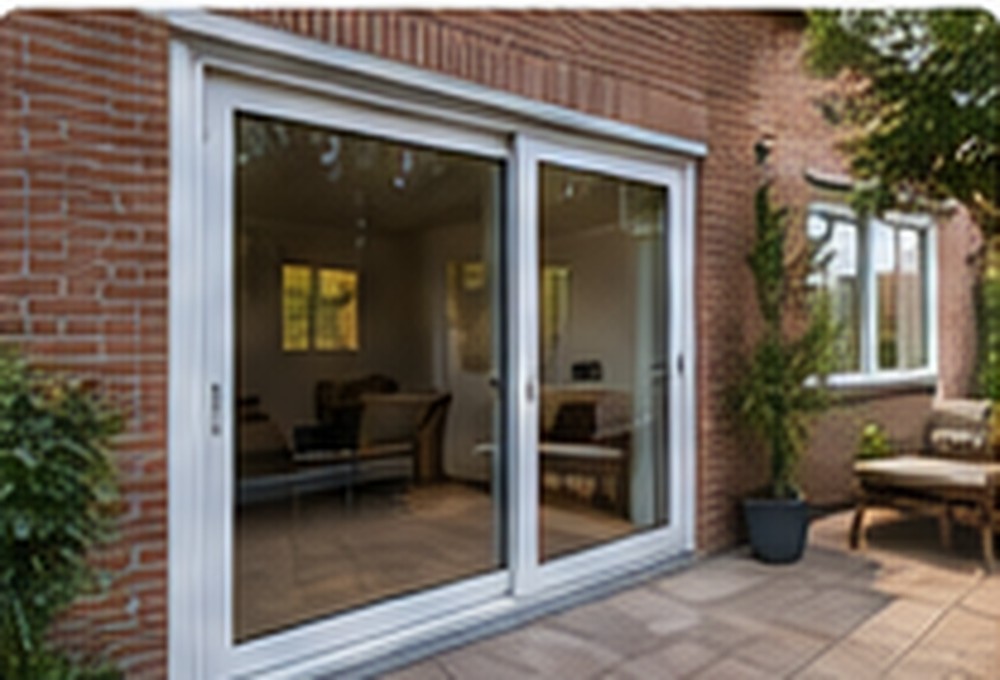 Schuifpui aan Nederlandse woning